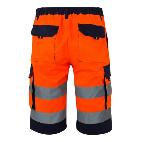Pantaloncini da lavoro VELILLA HADES in cotone e poliestere bicolore e tasche da 210gr