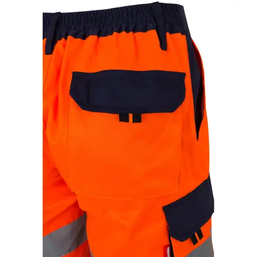 Pantaloncini da lavoro VELILLA HADES in cotone e poliestere bicolore e tasche da 210gr