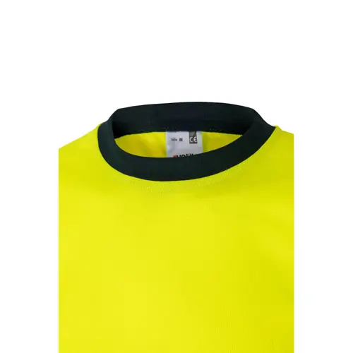 T-shirt da lavoro VELILLA BRAHMA in tessuto tecnico poliestere con strisce catarifrangenti da 140gr