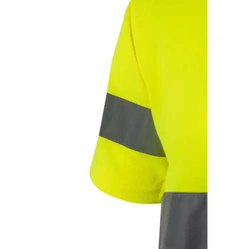 T-shirt da lavoro VELILLA BRAHMA in tessuto tecnico poliestere con strisce catarifrangenti da 140gr