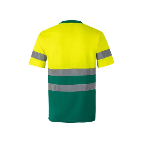 T-shirt da lavoro VELILLA BRAHMA in tessuto tecnico poliestere con strisce catarifrangenti da 140gr