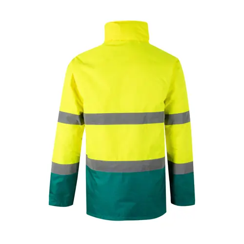 Giacca da lavoro VELILLA THEMIS Parka in poliestere bicolore e rivestimento in PU da 190gr