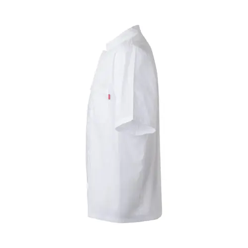 Giacca da chef VELILLA DURGA in poliestere cotone con chiusura a bottone da 110gr