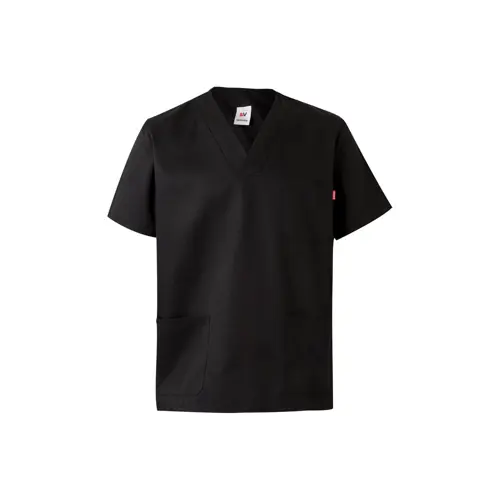 Divisa sanitaria Velilla a maniche corte in twill di cotone e poliestere 190gr