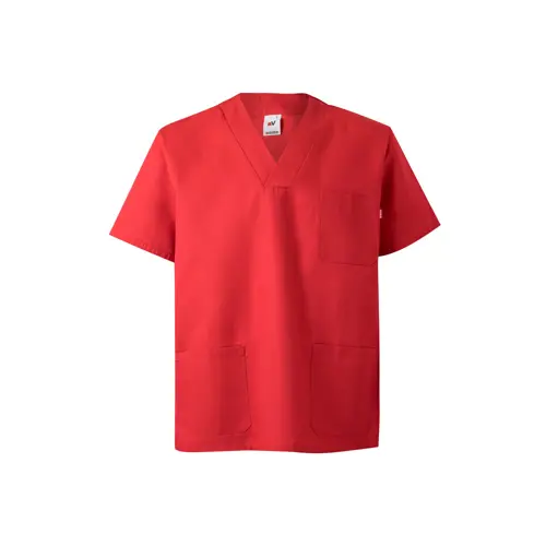Divisa sanitaria Velilla a maniche corte in twill di cotone e poliestere 190gr