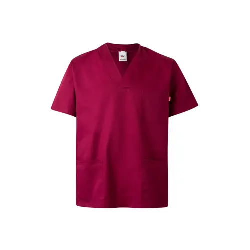 Divisa sanitaria Velilla a maniche corte in twill di cotone e poliestere 190gr