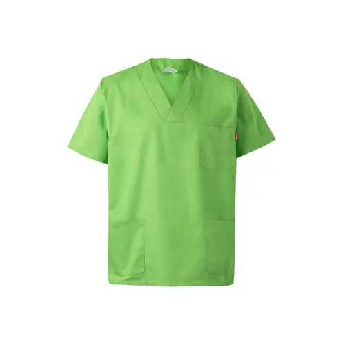 Divisa sanitaria Velilla a maniche corte in twill di cotone e poliestere 190gr
