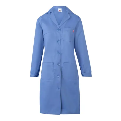 Camice da lavoro Velilla a maniche lunghe in twill di cotone e poliestere 175gr