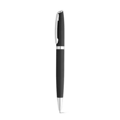 Set penna roller e penna a sfera con corpo in alluminio 100% riciclato refill blu