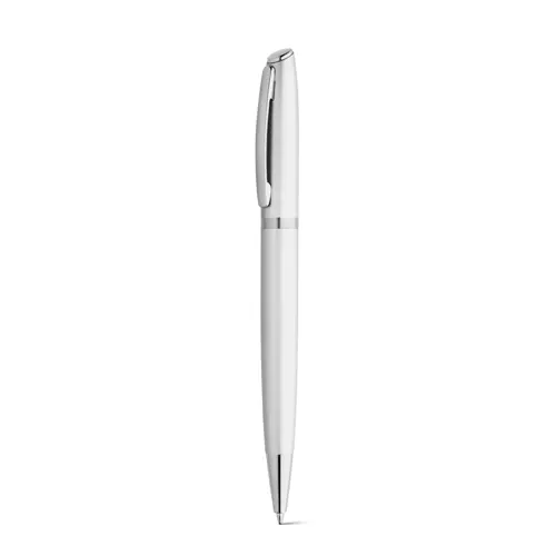Set penna roller e penna a sfera con corpo in alluminio 100% riciclato refill blu