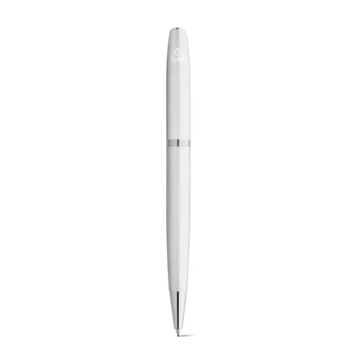Set penna roller e penna a sfera con corpo in alluminio 100% riciclato refill blu