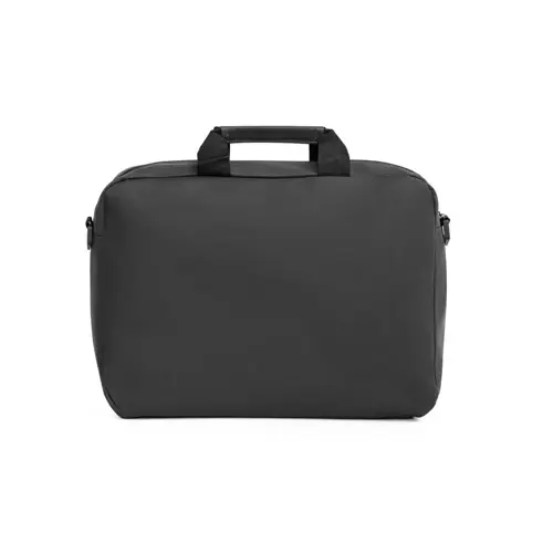 Borsa porta documenti in poliestere 600D con scomparto foderato e tasca anteriore 40x10x30cm