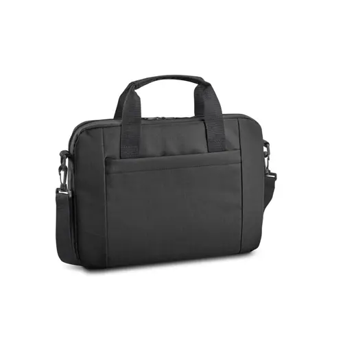 Borsa porta pc da 15" in poliestere 600D con tasche interne e tracolla regolabile 40x5x29cm