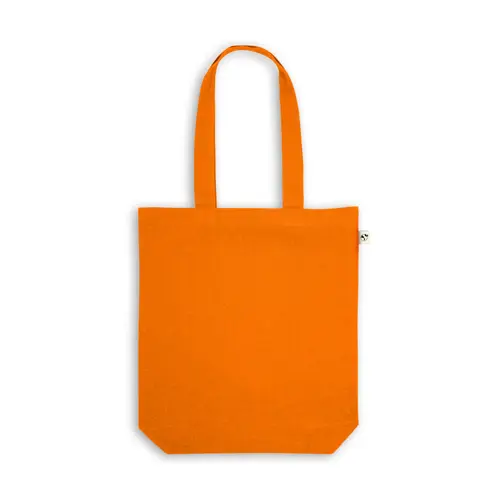 Shopper in cotone riciclato e RPET da 220gr 38x40x10cm