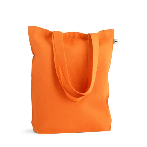 Shopper in cotone riciclato e RPET da 220gr 38x40x10cm