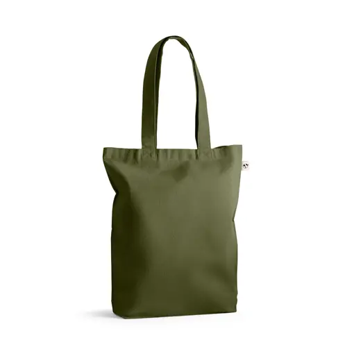 Shopper in cotone biologico da 220gr 38x40x10cm