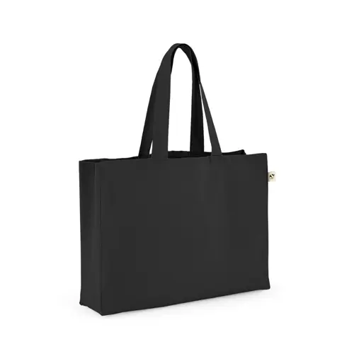 Shopper in cotone riciclato e RPET da 280gr 50x37x12cm