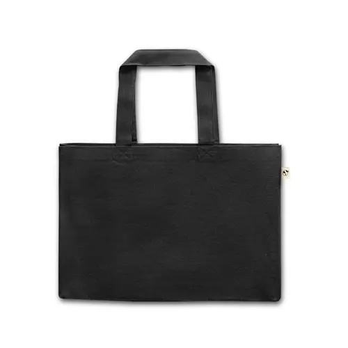 Shopper in cotone riciclato e RPET da 280gr 50x37x12cm