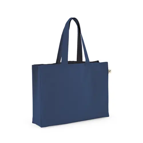 Shopper in cotone riciclato e RPET da 280gr 50x37x12cm