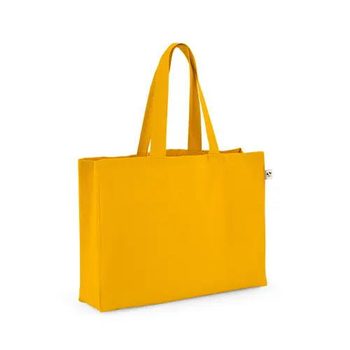 Shopper in cotone riciclato e RPET da 280gr 50x37x12cm