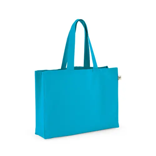 Shopper in cotone riciclato e RPET da 280gr 50x37x12cm