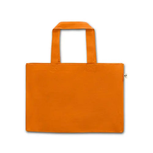 Shopper in cotone riciclato e RPET da 280gr 50x37x12cm