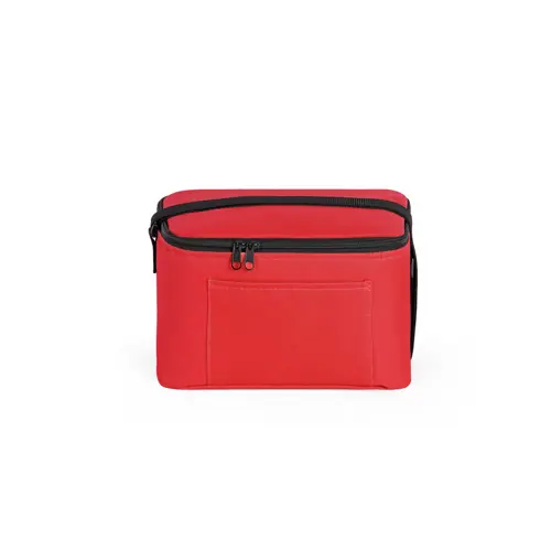 Borsa termica in poliestere riciclato da 6L con cinghia regolabile 24x16.5x16cm