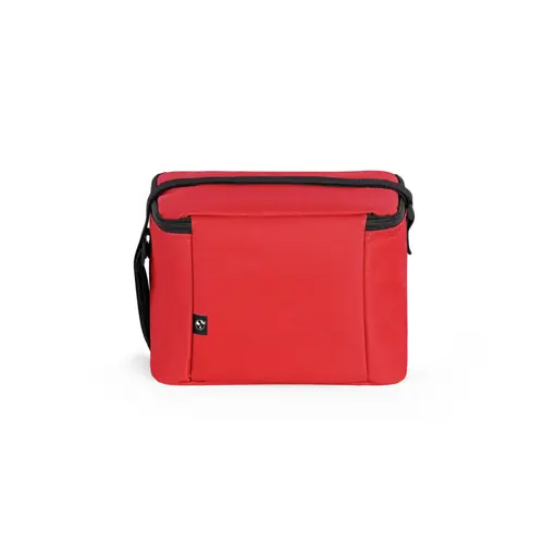 Borsa termica in poliestere riciclato da 6L con cinghia regolabile 24x16.5x16cm