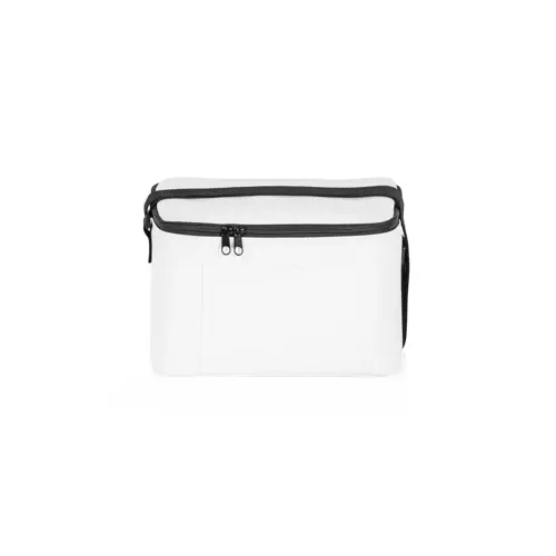 Borsa termica in poliestere riciclato da 6L con cinghia regolabile 24x16.5x16cm