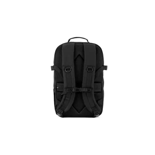 Zaino porta pc da 17.3" in poliestere riciclato 600D con cinghia trolley e tasca laterale