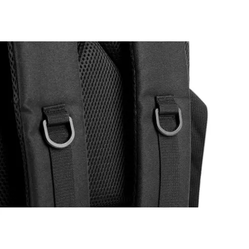 Zaino porta pc da 17.3" in poliestere riciclato 600D con cinghia trolley e tasca laterale