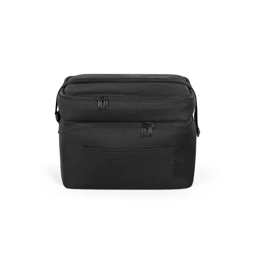 Borsa termica poliestere riciclato da 12L con tracolla regolabile 30x25x20cm