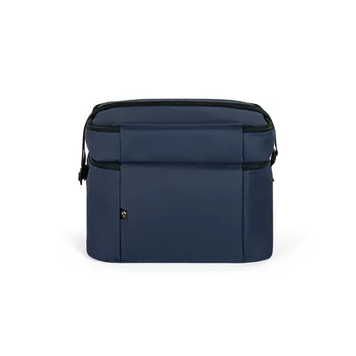 Borsa termica poliestere riciclato da 12L con tracolla regolabile 30x25x20cm