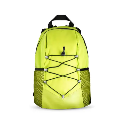 Zaino in poliestere 600D con tasche laterali in rete e spallacci imbottiti da 15l 25x18x42cm