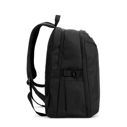 Zaino porta pc da 16” in poliestere riciclato con scomparto apribile e aggancio trolley
