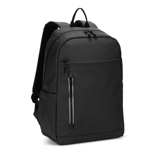 Zaino porta pc da 16” in PU con cerniera riflettente e idrorepellente con aggancio trolley