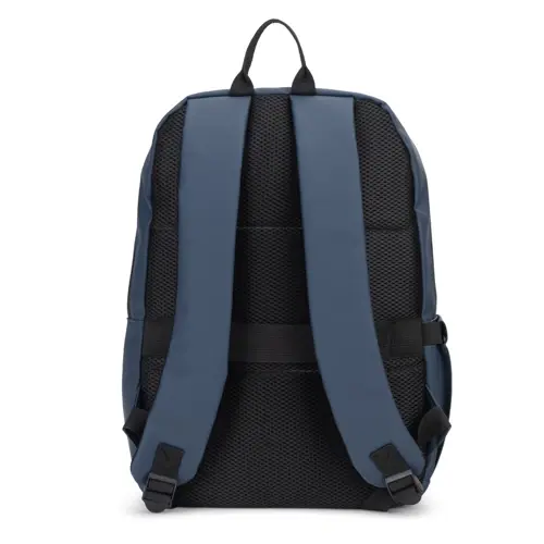 Zaino porta pc da 16” in PU con cerniera riflettente e idrorepellente con aggancio trolley