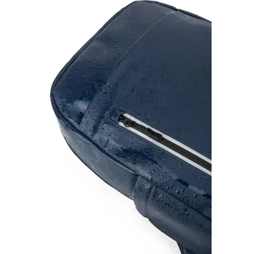 Zaino porta pc da 16” in PU con cerniera riflettente e idrorepellente con aggancio trolley