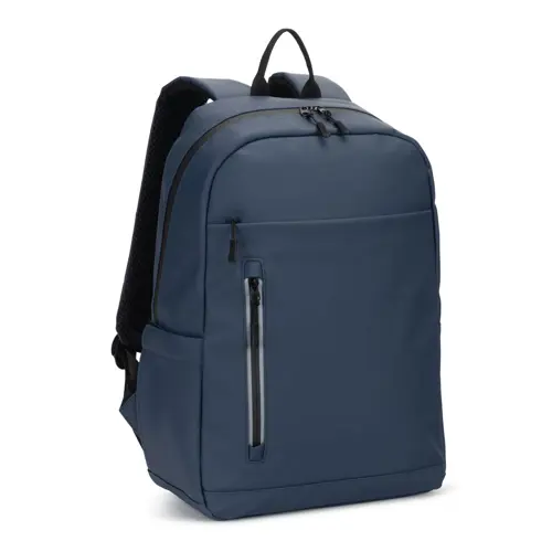 Zaino porta pc da 16” in PU con cerniera riflettente e idrorepellente con aggancio trolley