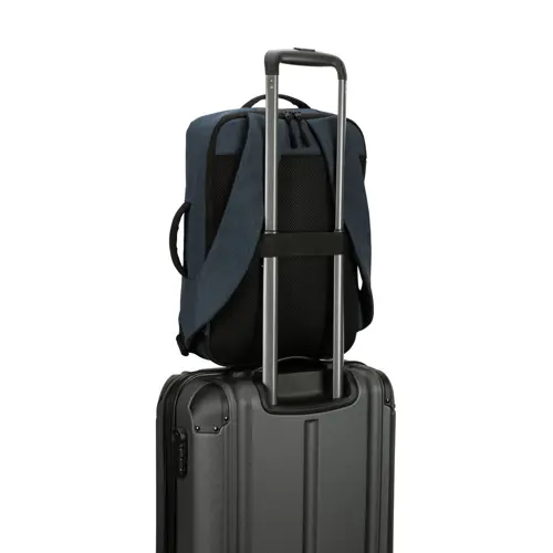 Zaino porta pc da 15" in poliestere riciclato con grande tasca centrale