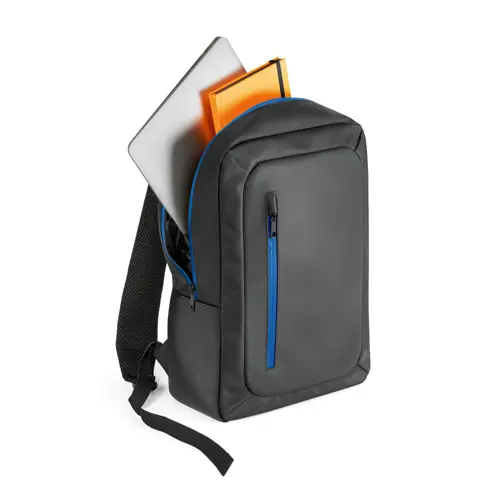 Zaino porta pc da 15.6'' in poliestere 600D impermeabile con schienale e spallacci imbottiti