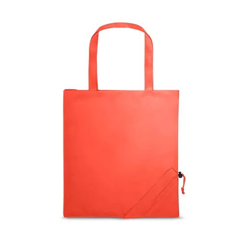 Shopper pieghevole in Poliestere con manici lunghi da 190T 370x400mm -  GZ003492-05