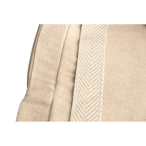 Zaino in juco 275g con maniglia superiore e spallacci in cotone da 7l 27x7x35cm