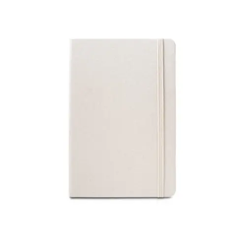Block note A5 con copertina rigida in RPET a 192 pagine con carta avorio 