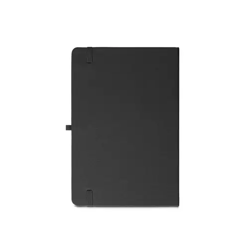 Block notes A5 in RPET con copertina rigida e fogli a righe in carta riciclata