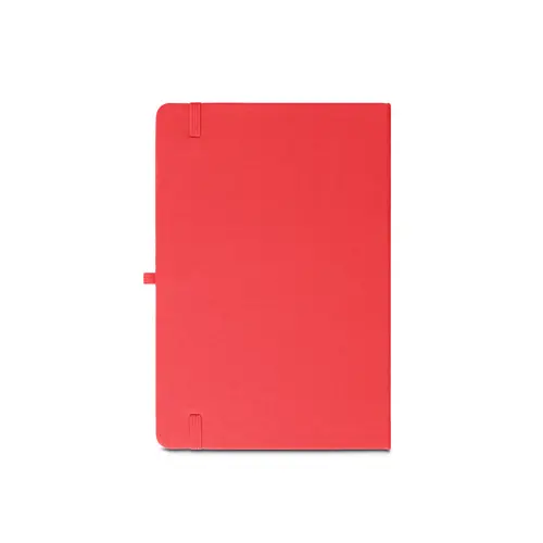 Block notes A5 in RPET con copertina rigida e fogli a righe in carta riciclata