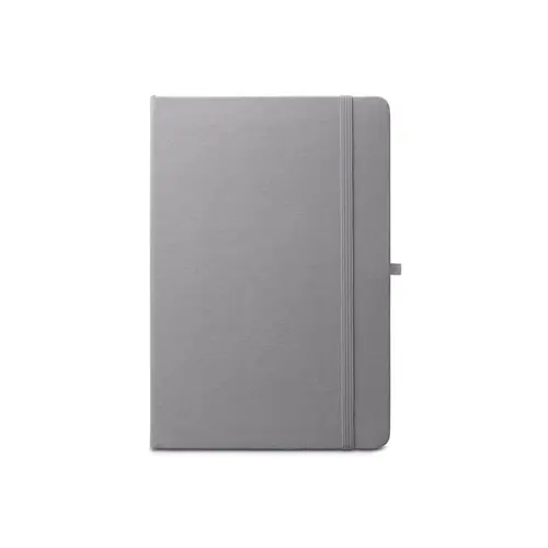 Block notes A5 in RPET con copertina rigida e fogli a righe in carta riciclata