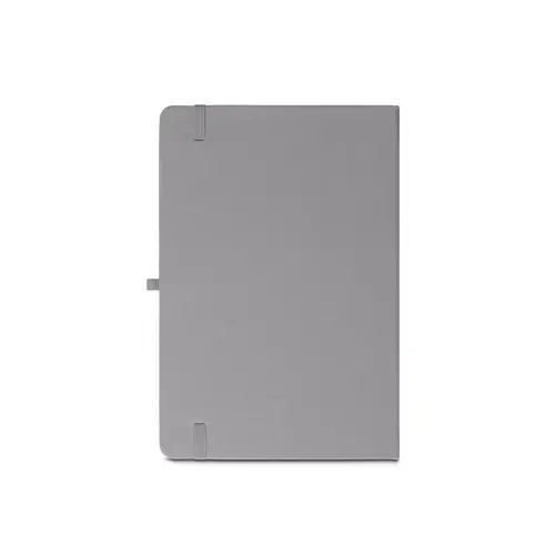 Block notes A5 in RPET con copertina rigida e fogli a righe in carta riciclata