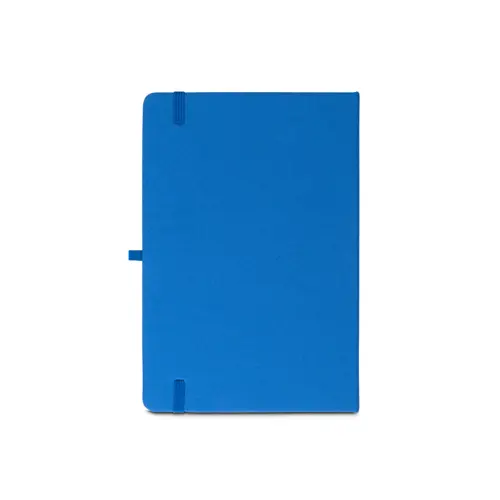 Block notes A5 in RPET con copertina rigida e fogli a righe in carta riciclata