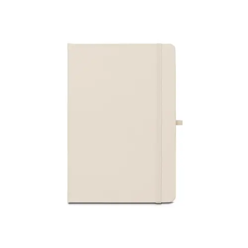 Block notes A5 in RPET con copertina rigida e fogli a righe in carta riciclata